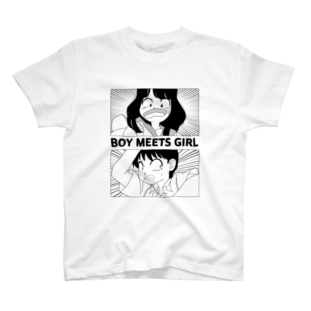 yeSのboy meets girl Regular Fit T-Shirt