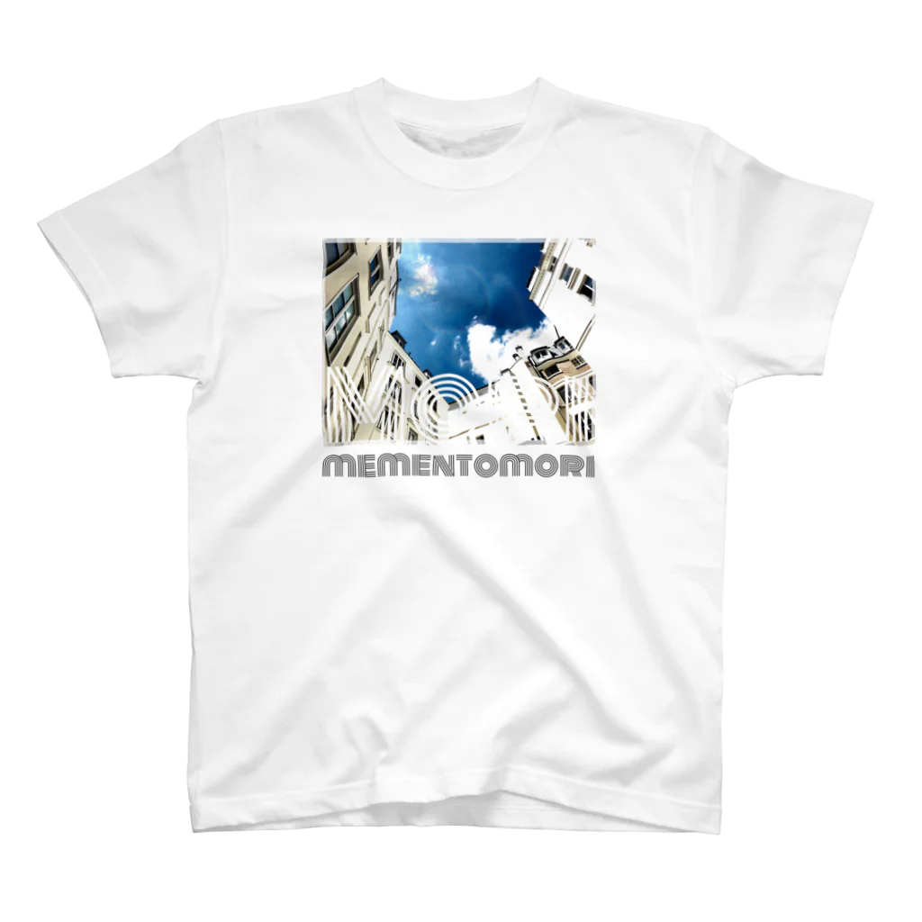 Memento Moriのパリの空～MORIを添えて～ スタンダードTシャツ