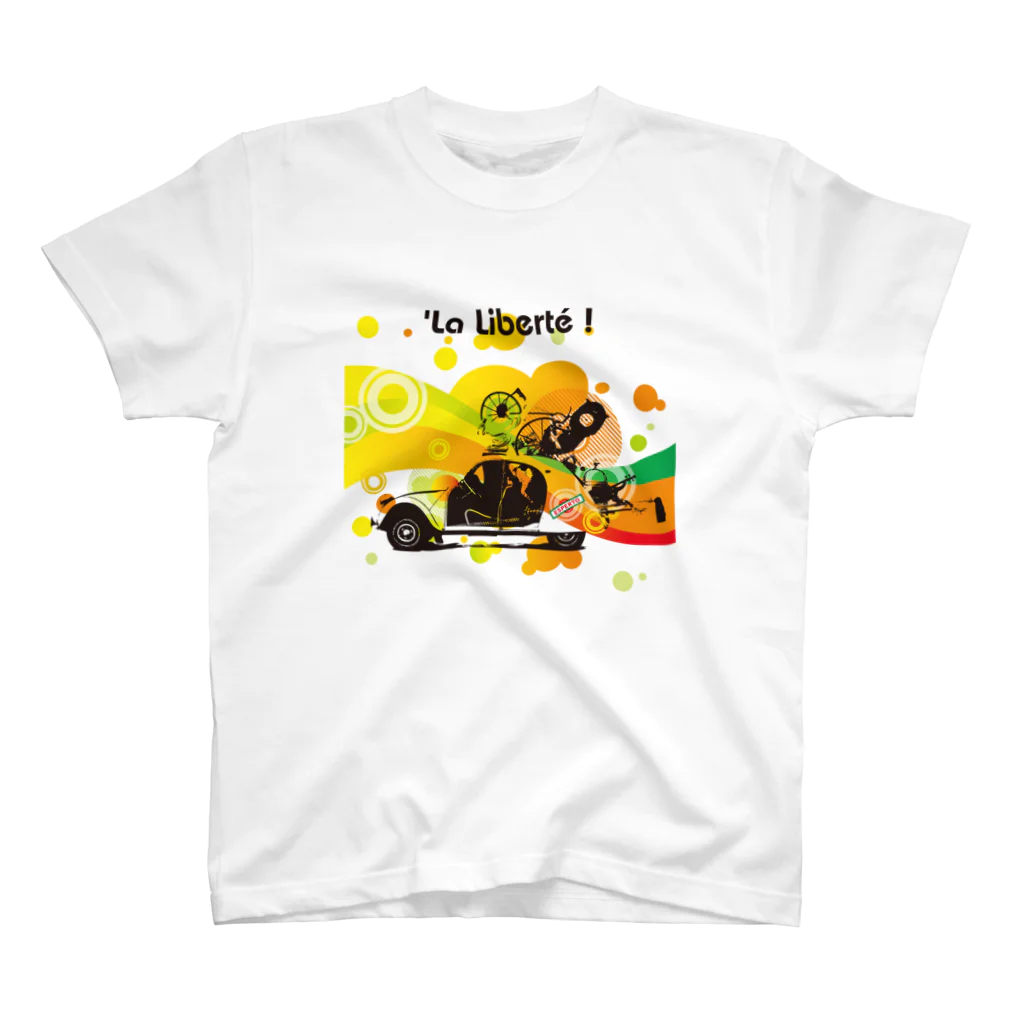 ESPERTOの'La Liberte! Regular Fit T-Shirt