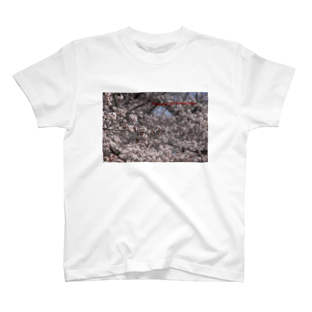 hiroki-naraの光景　sight0071　桜　2015_016　サクラ  Regular Fit T-Shirt