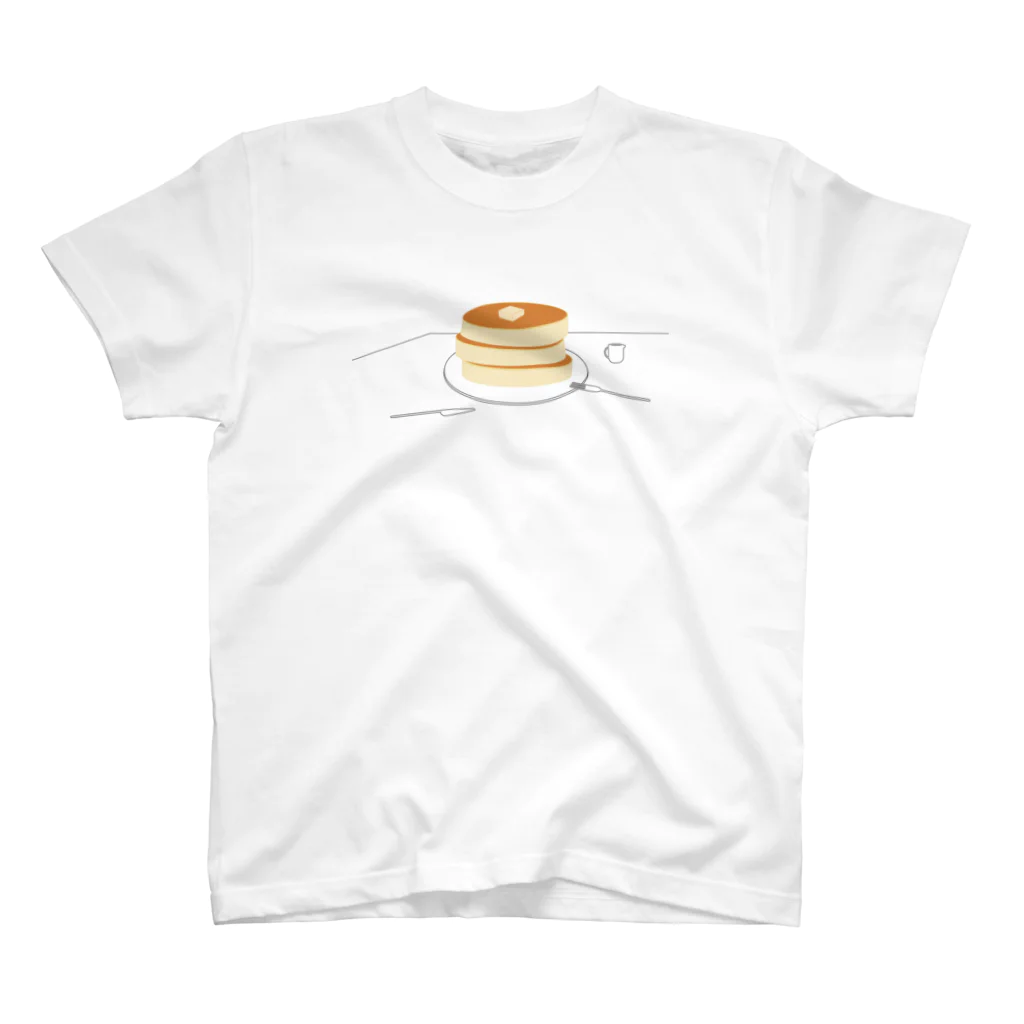 おいしいごはんのホットケーキ食べたいな スタンダードTシャツ