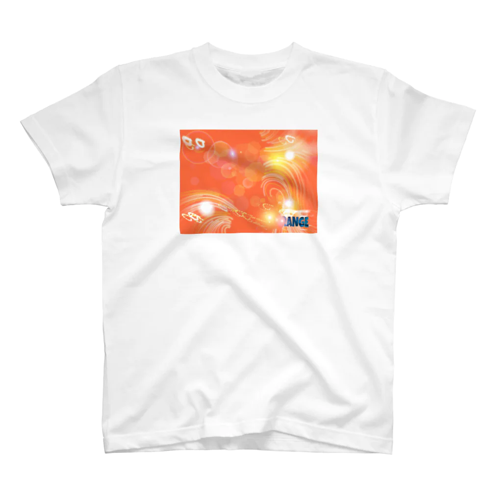 日本の妖怪&スピリチュアルの数秘&カラー2(オレンジ) Regular Fit T-Shirt