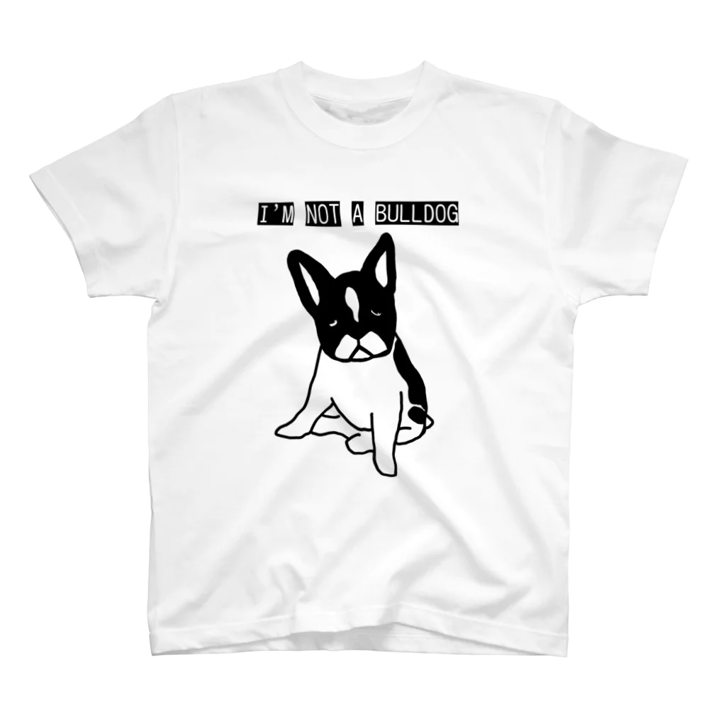 #yokorin STOREのI'M NOT A BULLDOGシリーズ2ー#yokorin スタンダードTシャツ