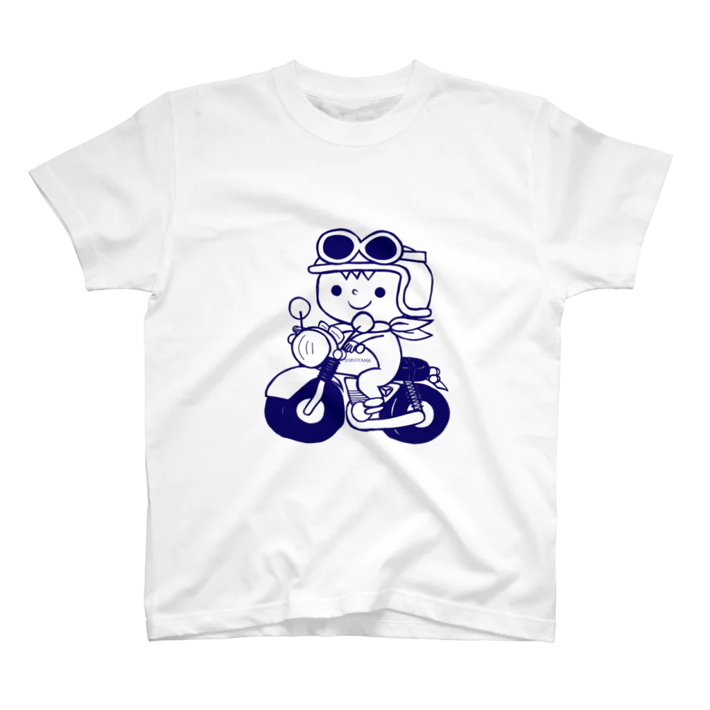 garage yokoyamaのgarage yokoyama motor ride スタンダードTシャツ