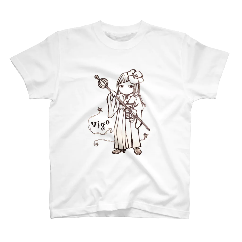 エンピツの星のアクセな12星座　乙女座 Regular Fit T-Shirt