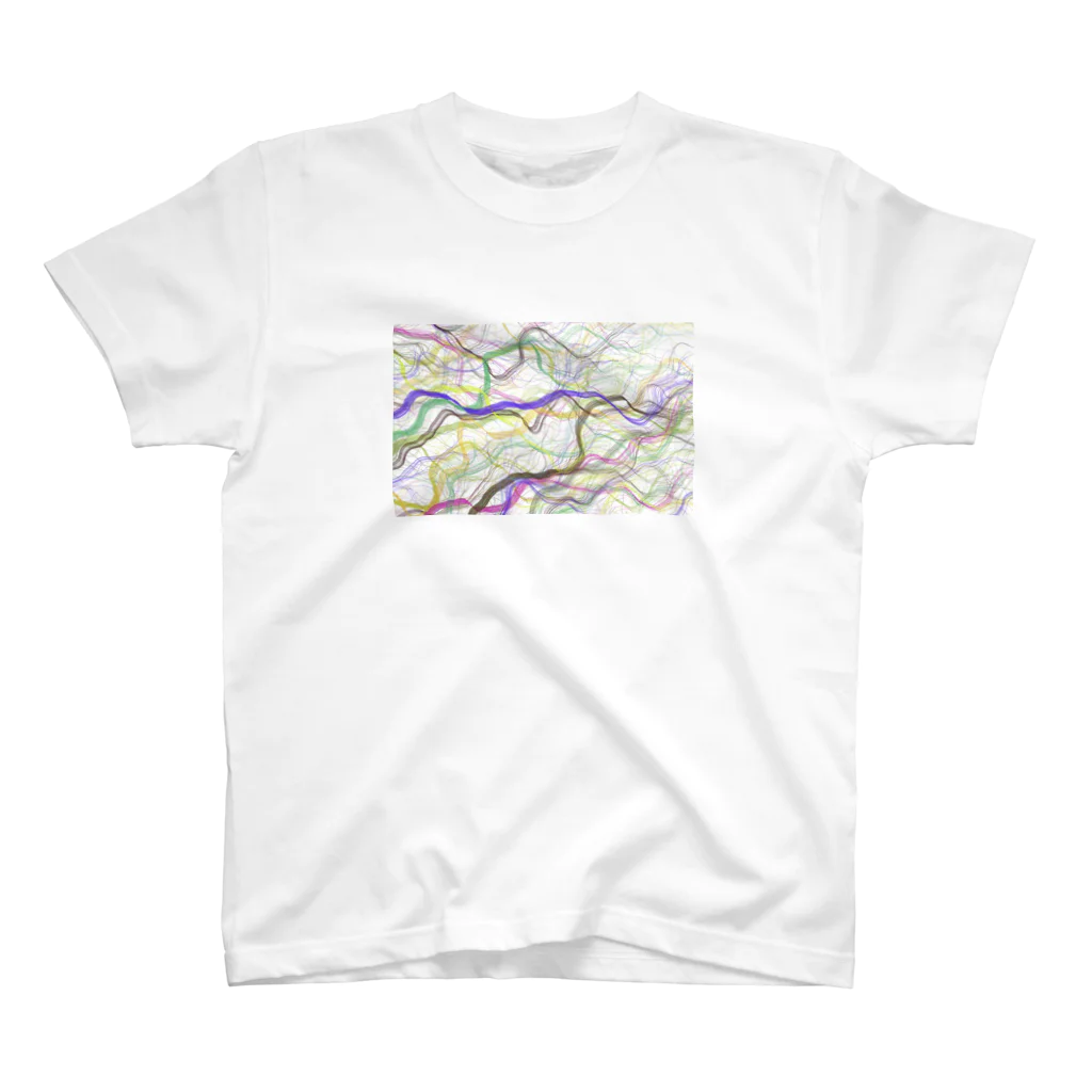 るしわんのNoiseDraw Regular Fit T-Shirt