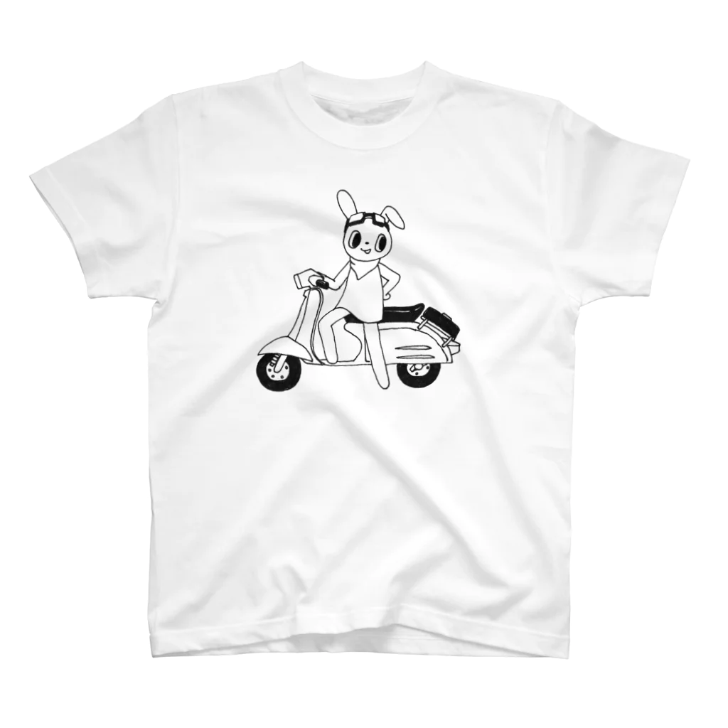 かっきーJapanのうたんのスクーター Regular Fit T-Shirt