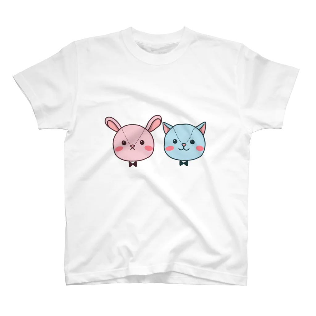 うみでこch【公式】のNEWうさねこちゃん スタンダードTシャツ