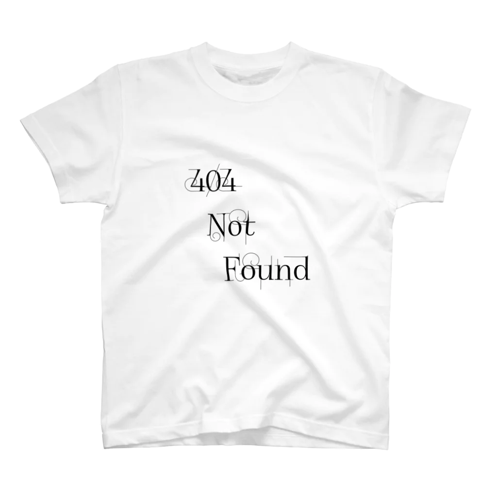 拓卯月@自己満足Youtuberの404 Not Found Regular Fit T-Shirt