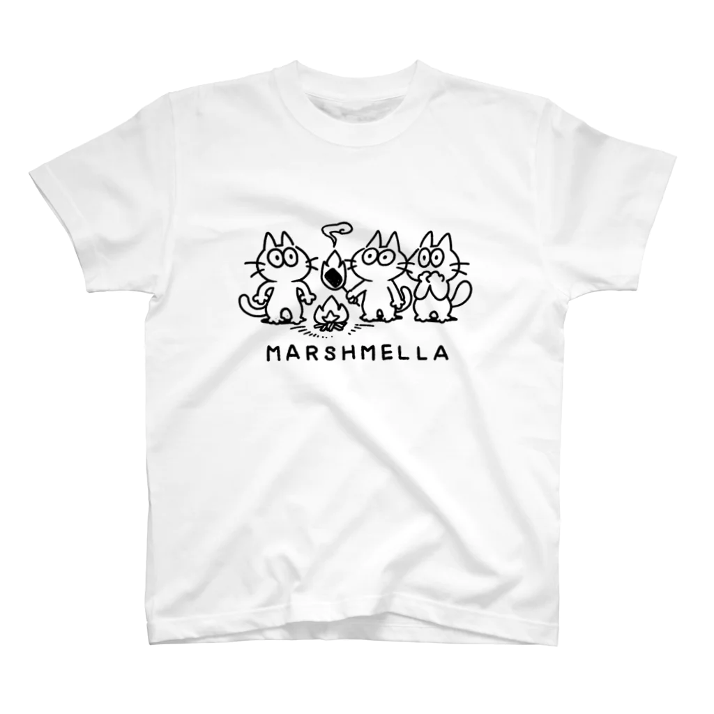 ツルバラのマシュメラ スタンダードTシャツ