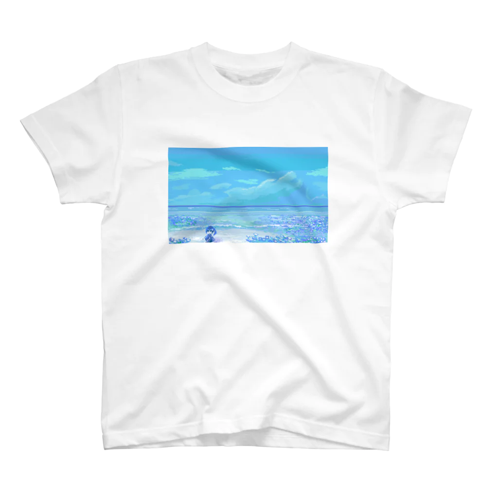 ユキの海の花 スタンダードTシャツ