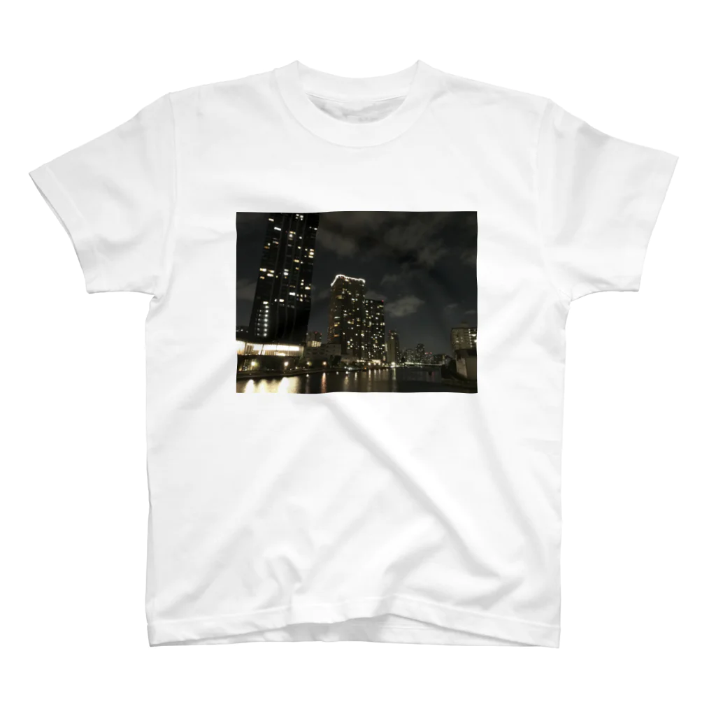 そらのどこかの夜景 スタンダードTシャツ