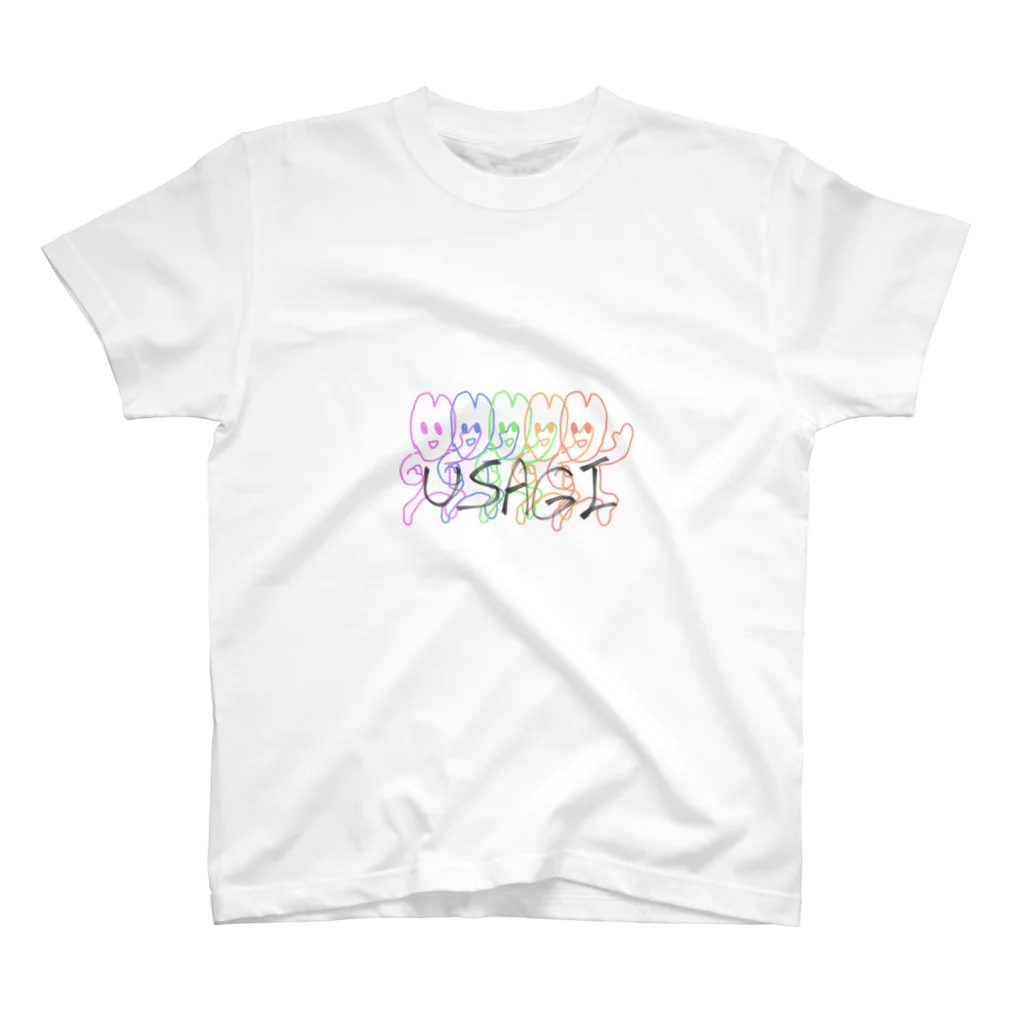 Miya38-21の彼女がウサギ描いた Regular Fit T-Shirt