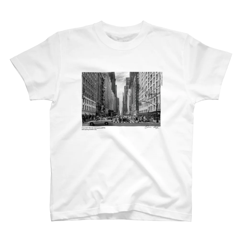 OCBのCITYグラフィックプリント スタンダードTシャツ