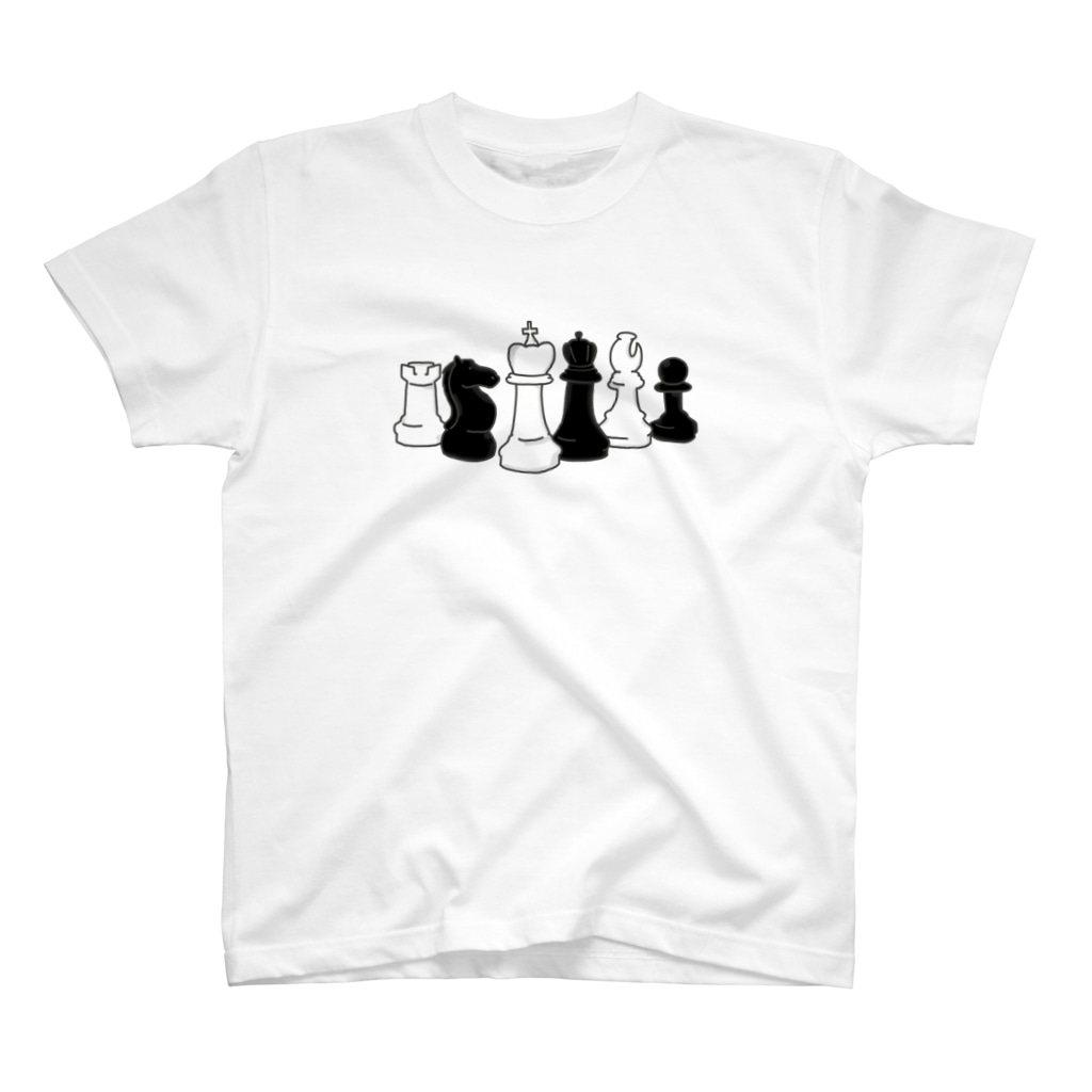 Discover チェス メンズ レディース Tシャツ Gambit King Queen