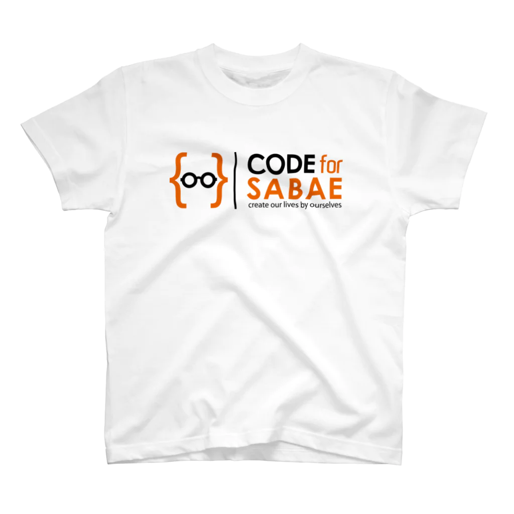 福野泰介のCode for Sabae (nobg) スタンダードTシャツ