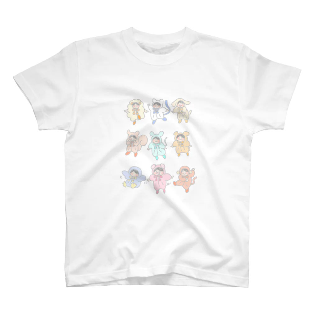 🎀宇佐木 芙和子🎀のいろいろふわこ スタンダードTシャツ