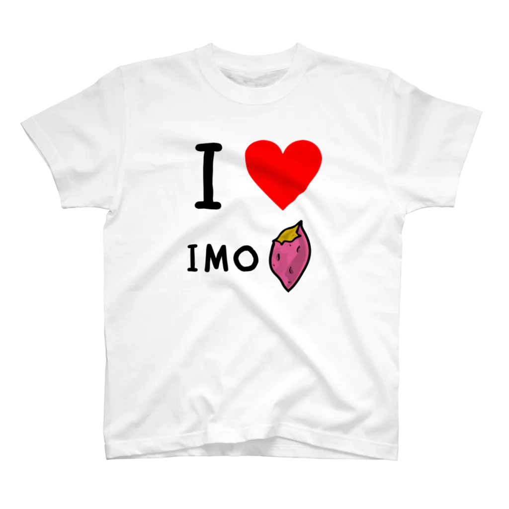 mame&coのI LOVE IMO Tシャツ スタンダードTシャツ