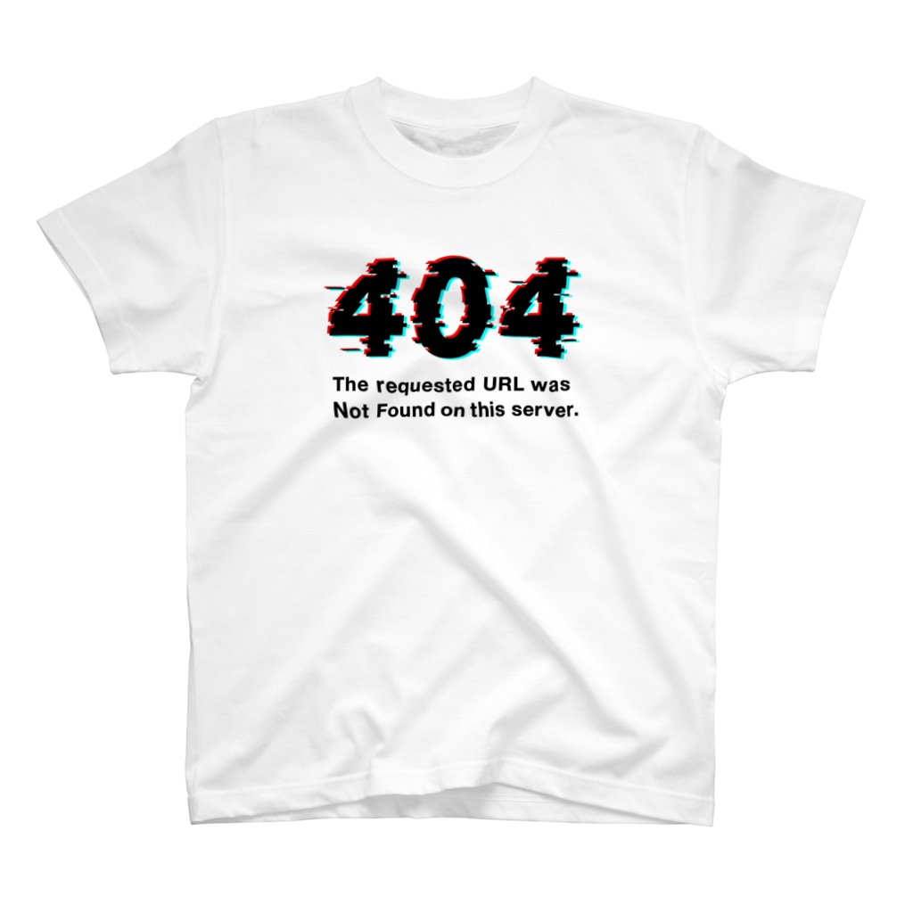 インターネットクラブの404 Not Found Regular Fit T-Shirt