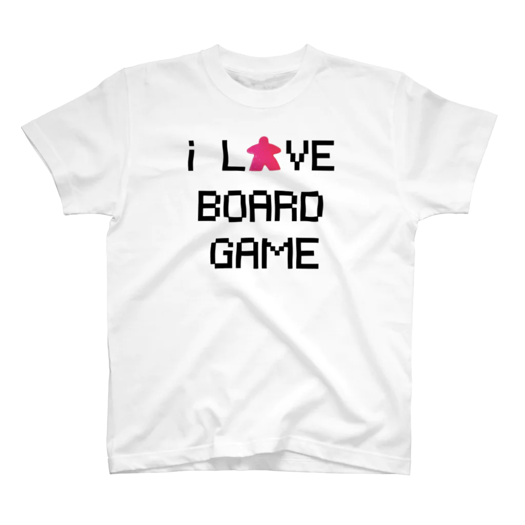 LucyDiamondのi LOVE BOARDGAME（ドット） Regular Fit T-Shirt