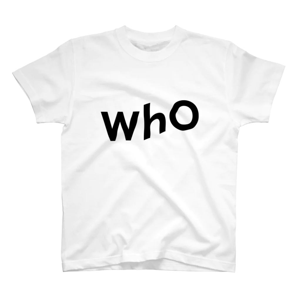 WhO OFFICIAL GOODS STOREのWhO スタンダードTシャツ