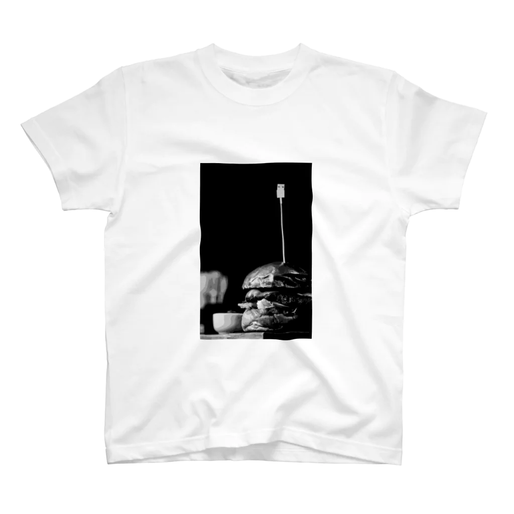 kuginail/SOLOのUSBburger スタンダードTシャツ