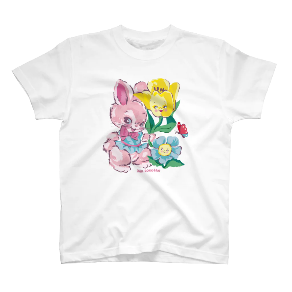 　Ma cocotte （まここっと）のMa cocotte スプリングバニー スタンダードTシャツ