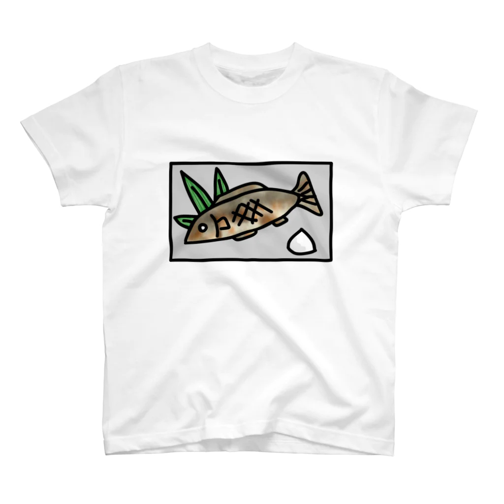 samereniの焼き魚 スタンダードTシャツ