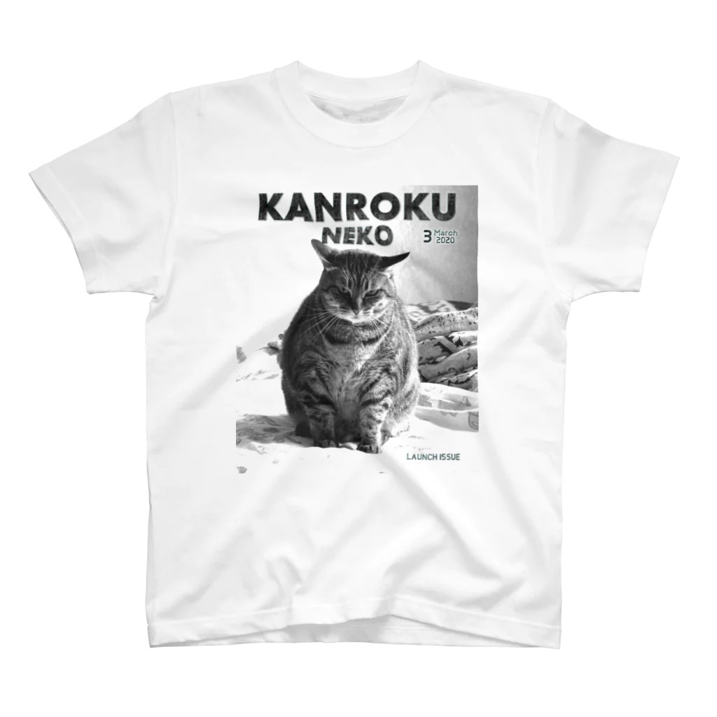 TAKUYA DESIGN WORKSのKANROKU NEKO 創刊号 スタンダードTシャツ