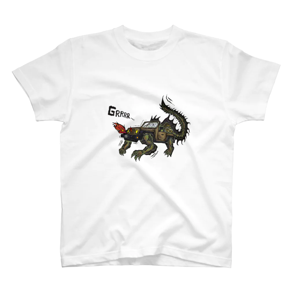 SAGO-PESHIROの4WD-DRAGON スタンダードTシャツ