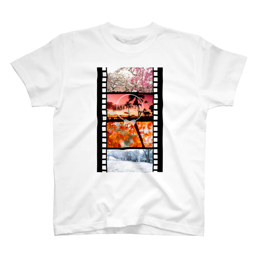 はだちゃん M.HADA PHOTO GOODSのFilm in Seasons スタンダードTシャツ