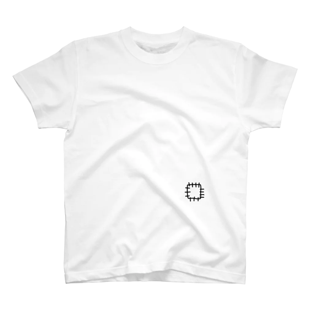 --eucaly--のぬいぬい、っていうか　つぎはぎ スタンダードTシャツ