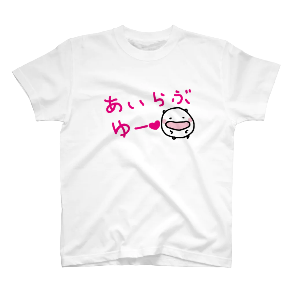 ダイナマイト87ねこ大商会のなついているねこです スタンダードTシャツ