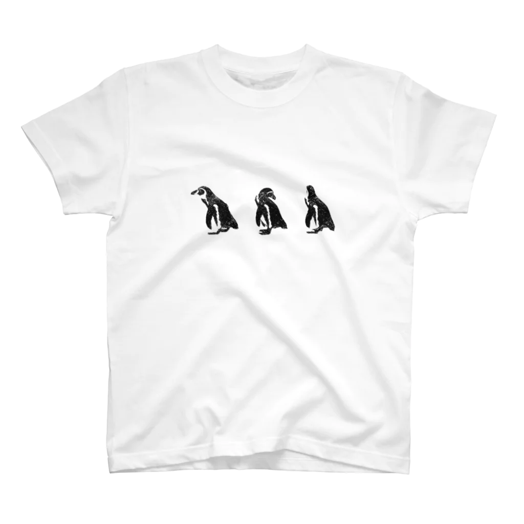 フラミンゴ洋裁店のペンギン スタンダードTシャツ