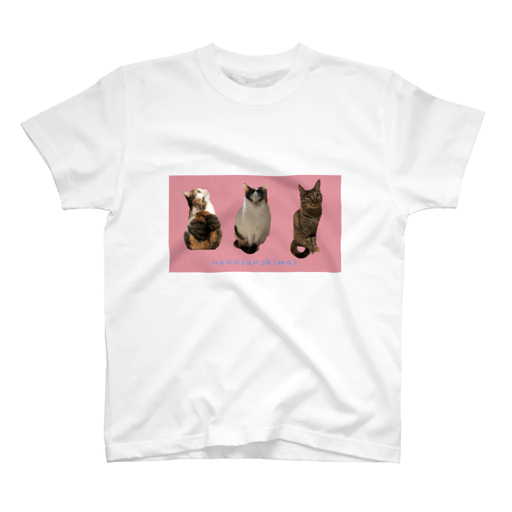 mikarose6の猫三姉妹生活部シリーズ Regular Fit T-Shirt