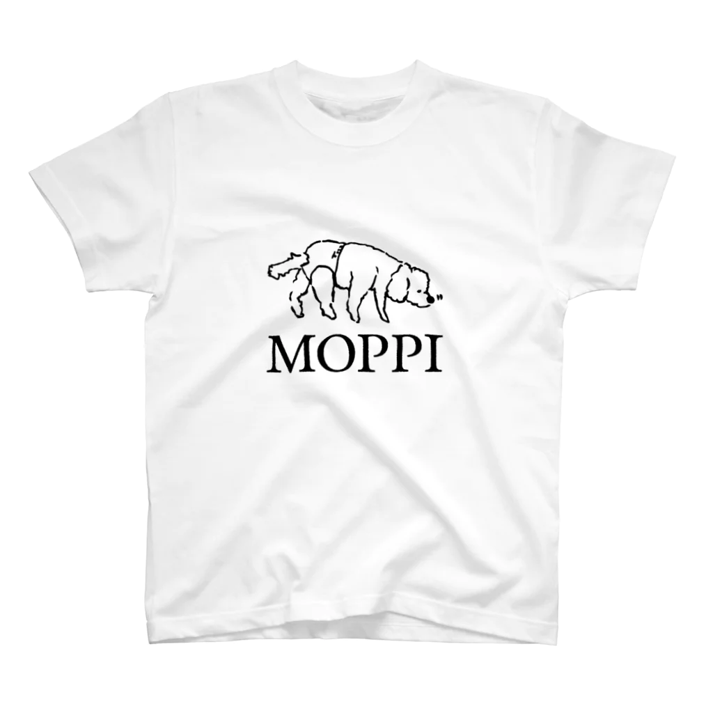 せきちゃ@わわわ堂のMOPPI Regular Fit T-Shirt