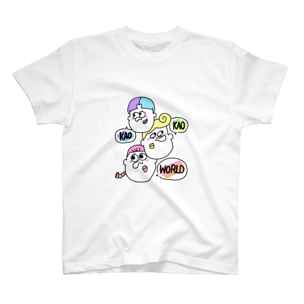 kaokaoworldのkaokaoworld スタンダードTシャツ