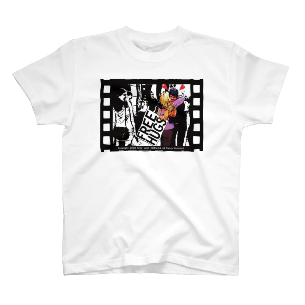 FUNKY STREET SHOPのFREE HUGS スタンダードTシャツ