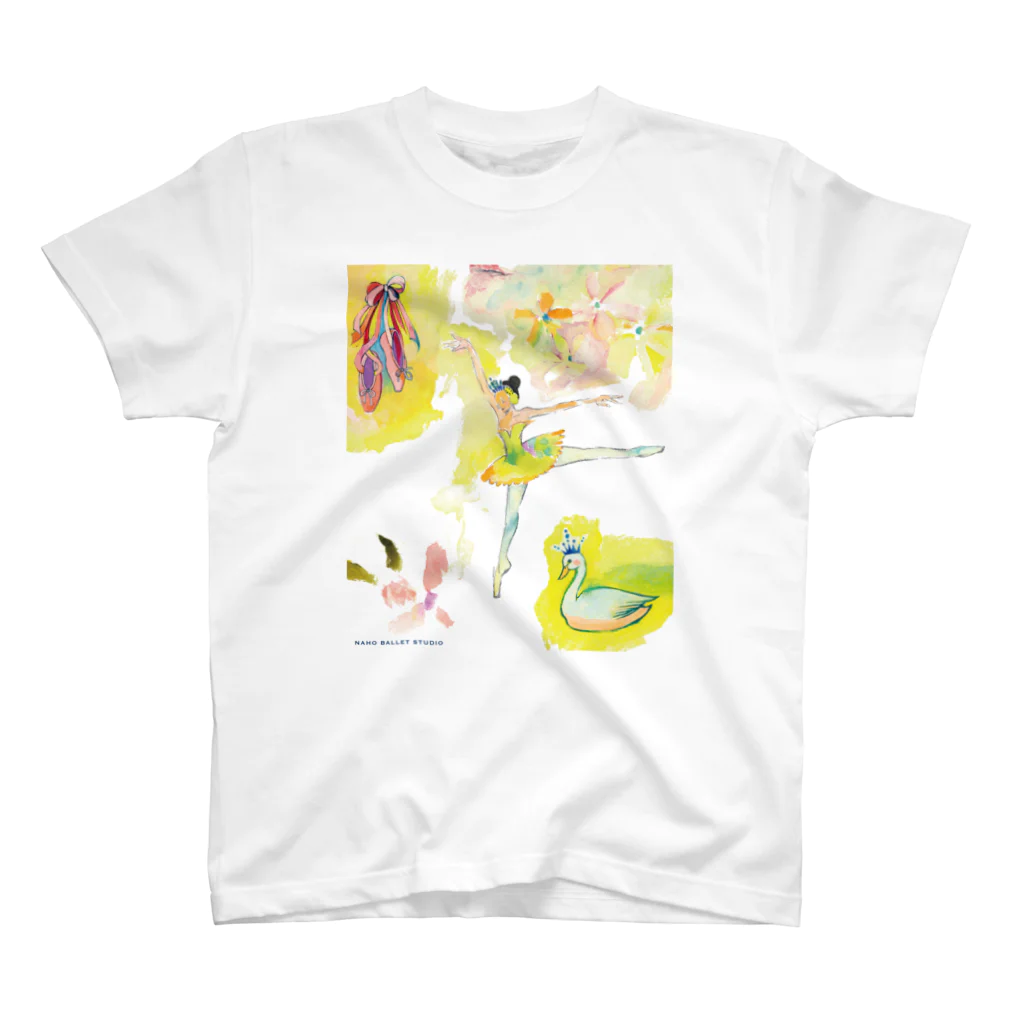 NAHO BALLET STUDIOのスワン🦢 スタンダードTシャツ