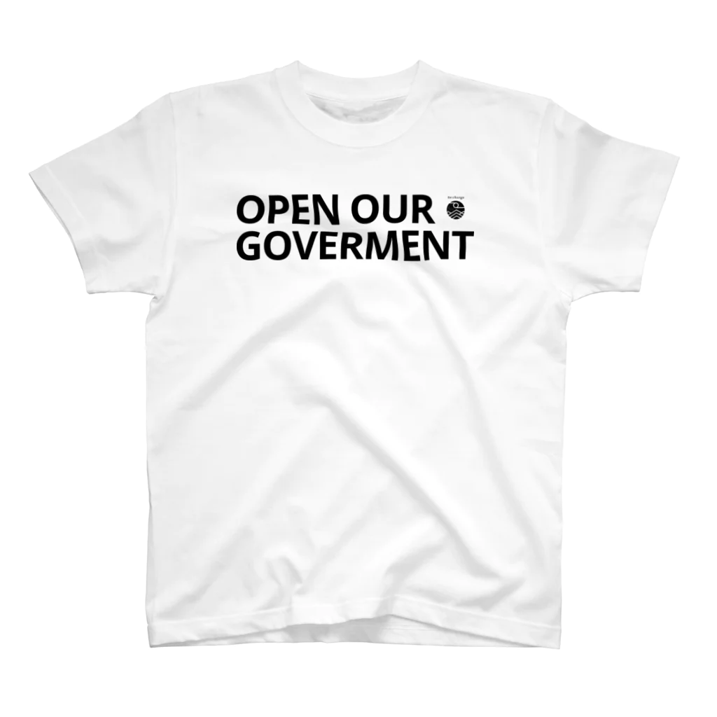 yasuo on ヤッカヤッカのOPEN OUR GOVERMENT スタンダードTシャツ