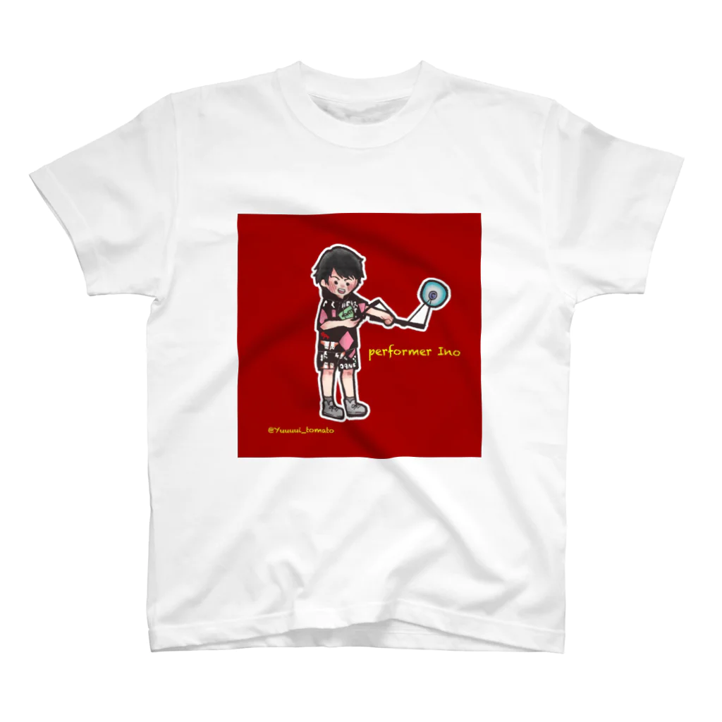 大道芸人Ino（いの）の大道芸人Ino　イラストver. Regular Fit T-Shirt