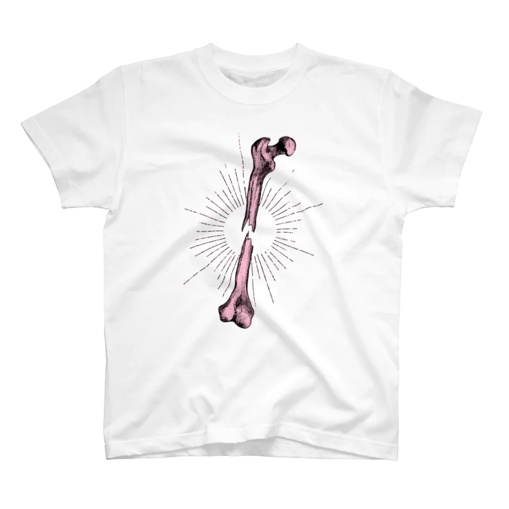 Yopioの大腿骨 PINKバージョン Regular Fit T-Shirt