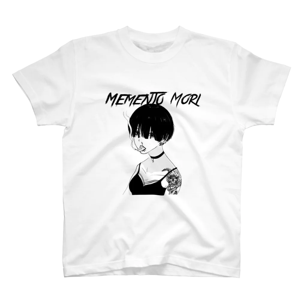 猫背の✝︎ Memento Mori ✝︎ スタンダードTシャツ