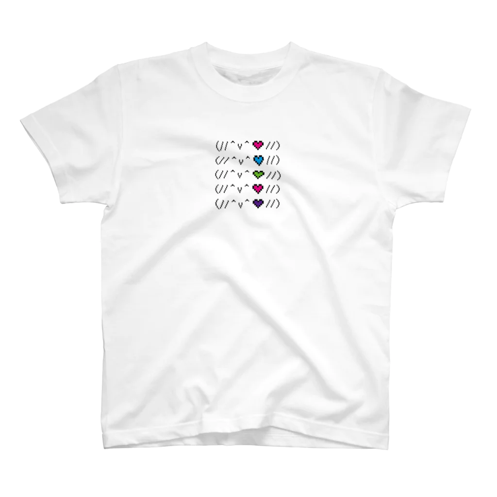 testpageのハートちゃん スタンダードTシャツ