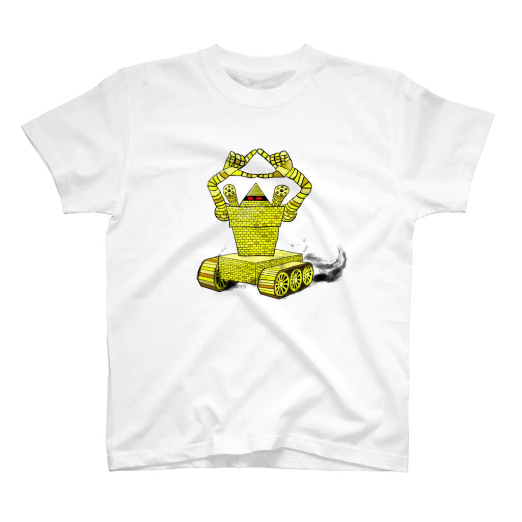 Pyramidos(ピラミッドス)のBALKAN HITS EX ROBOT Regular Fit T-Shirt