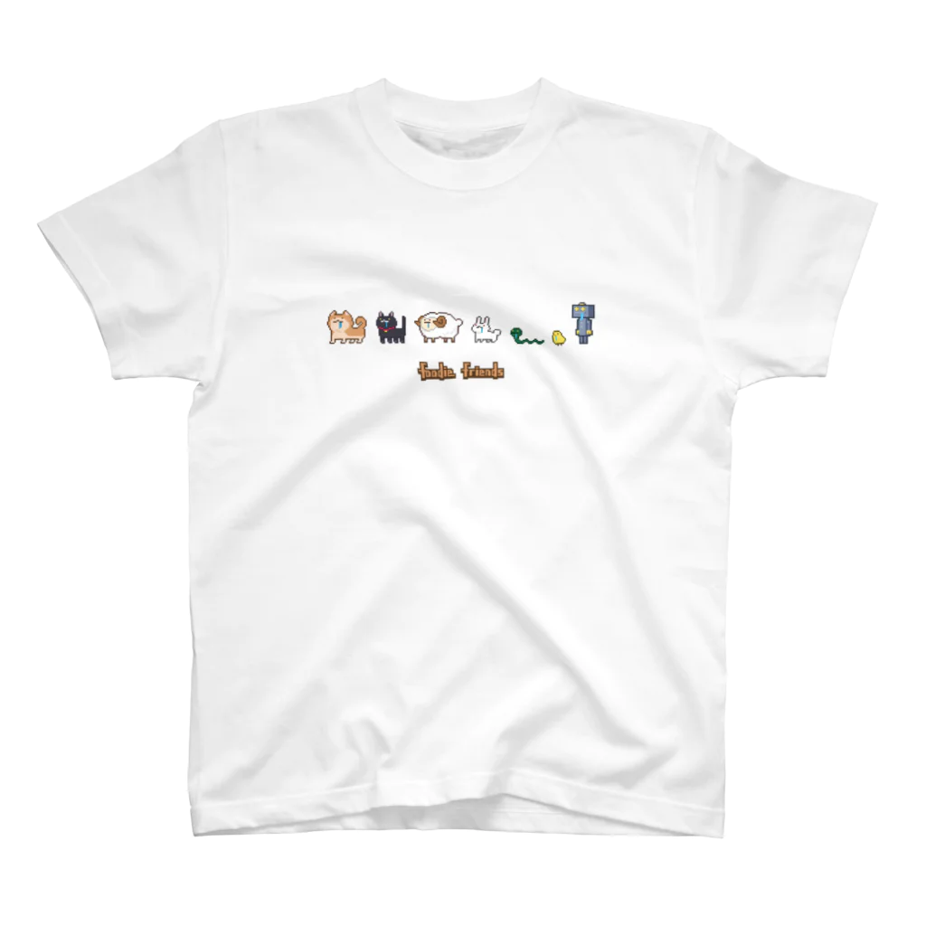 PixtriumのFoodie friends スタンダードTシャツ