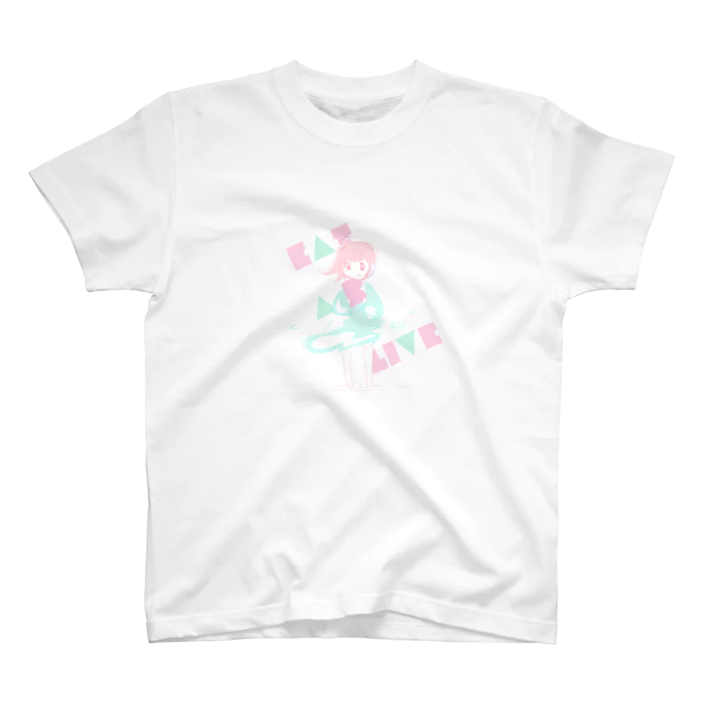 ねことwifiのB EAT ALIVE  スタンダードTシャツ