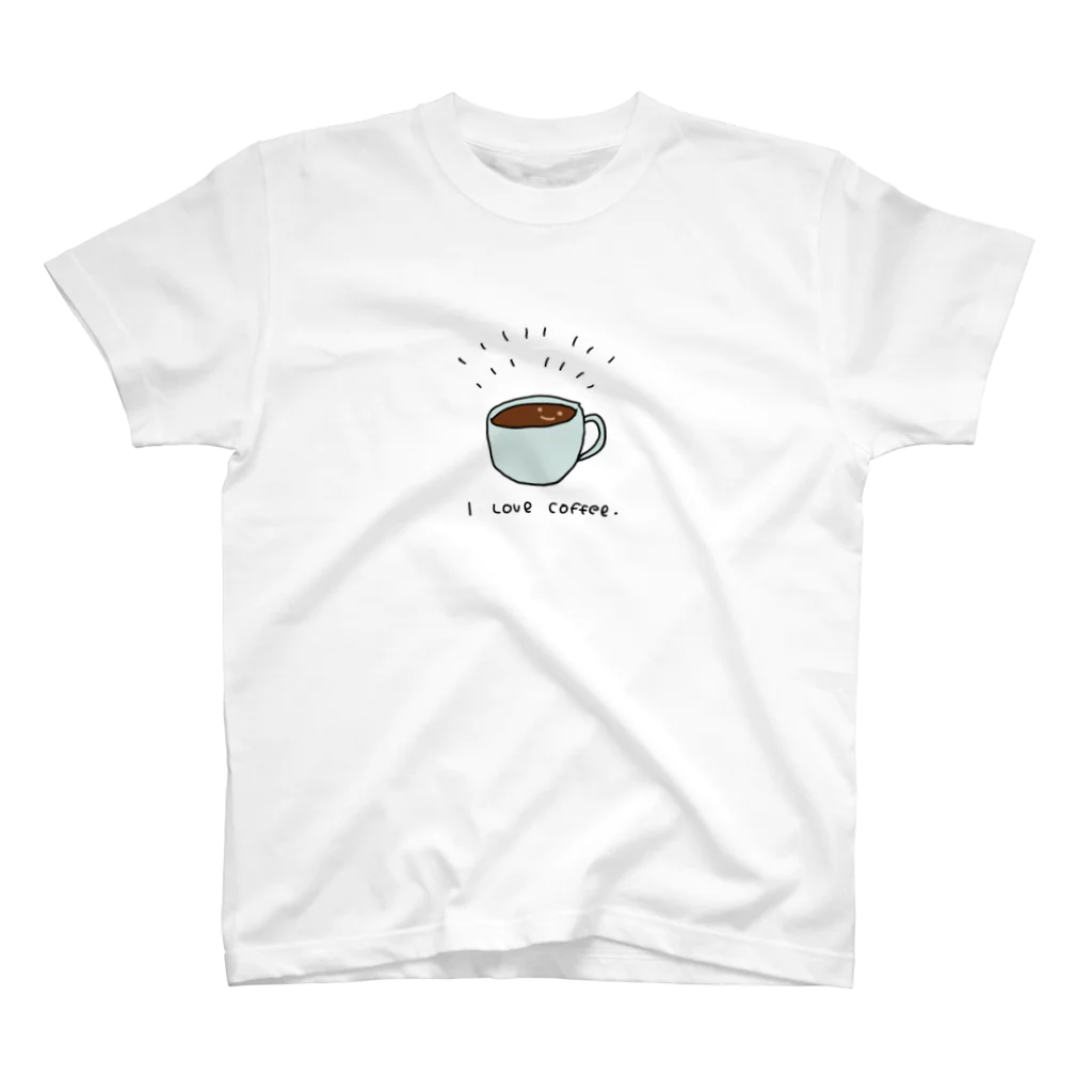 senbaku商店のI love coffee! Regular Fit T-Shirt