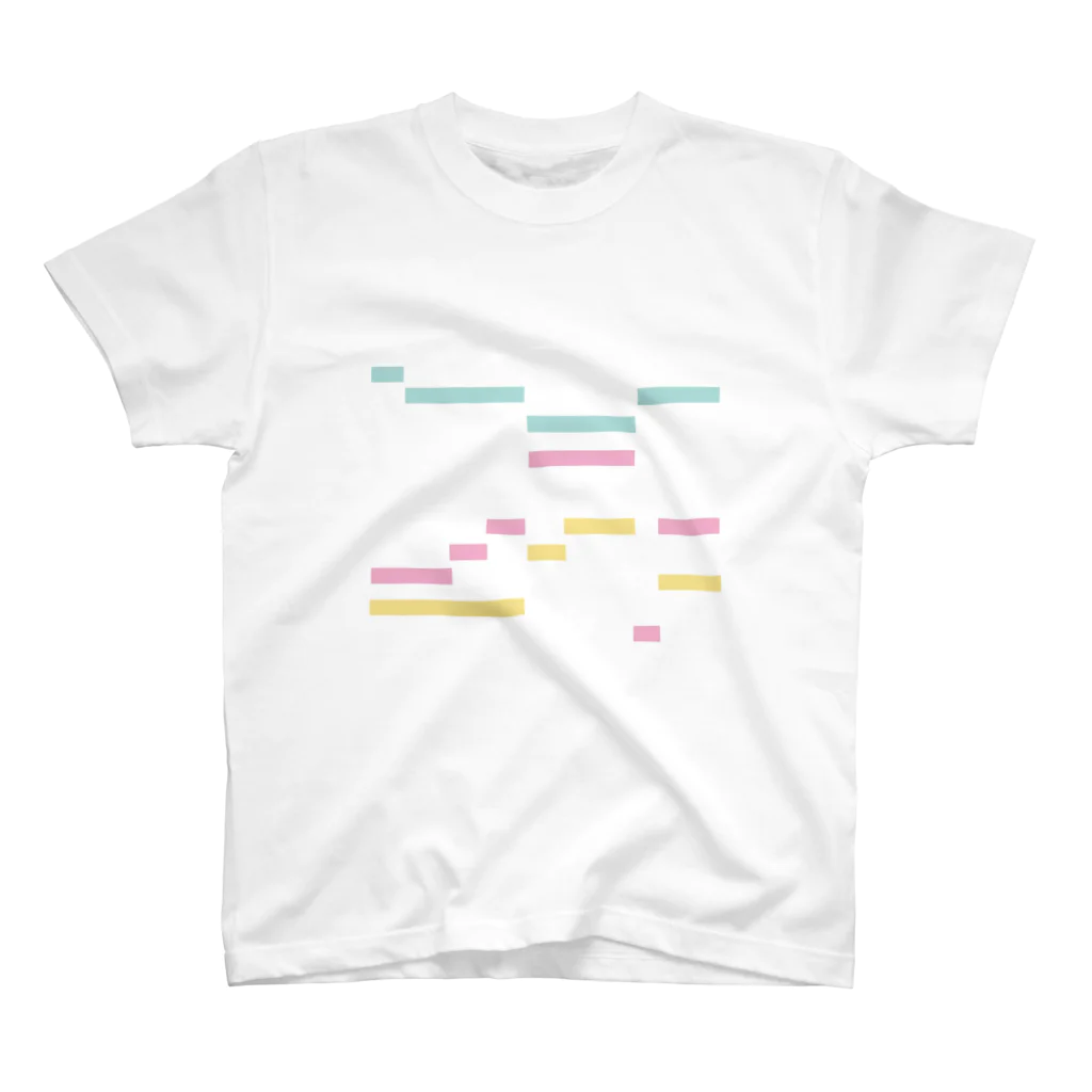 朝が嫌いだ。のmelody スタンダードTシャツ