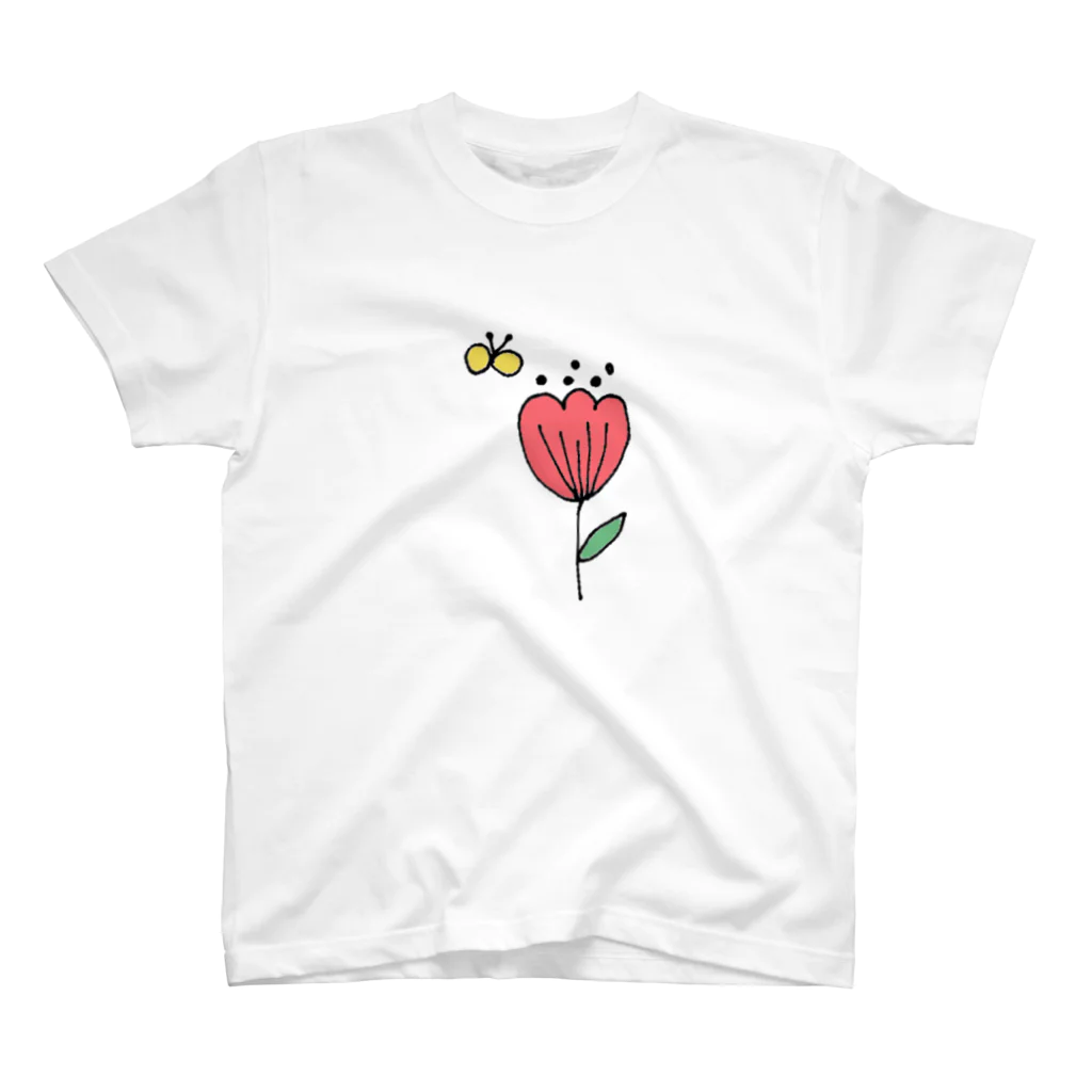 LePuyの北欧POP tulip🌷 Regular Fit T-Shirt